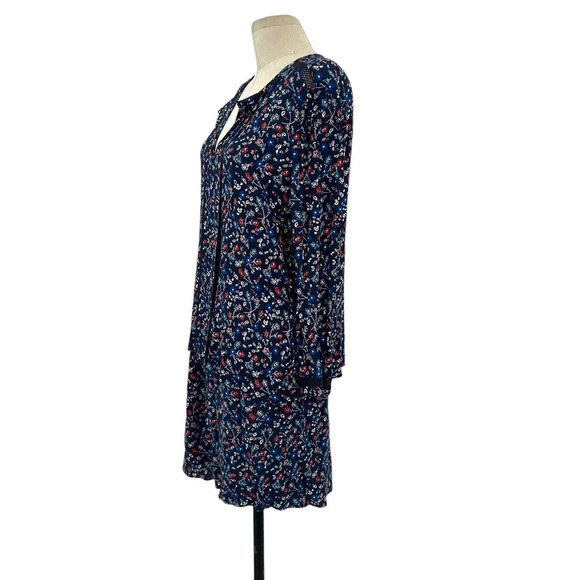 Comptoir Des Cottoniers Blue Floral Skirt Set Skirt and Blouse‎ Size Large - Picture 6 of 11
